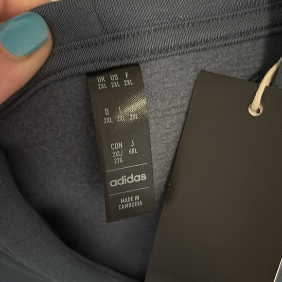 Men’s Adidas Hoodie with Pink Graphic - Picture 6 of 8